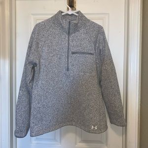 Under Armour, 3/4 zip up pull over.